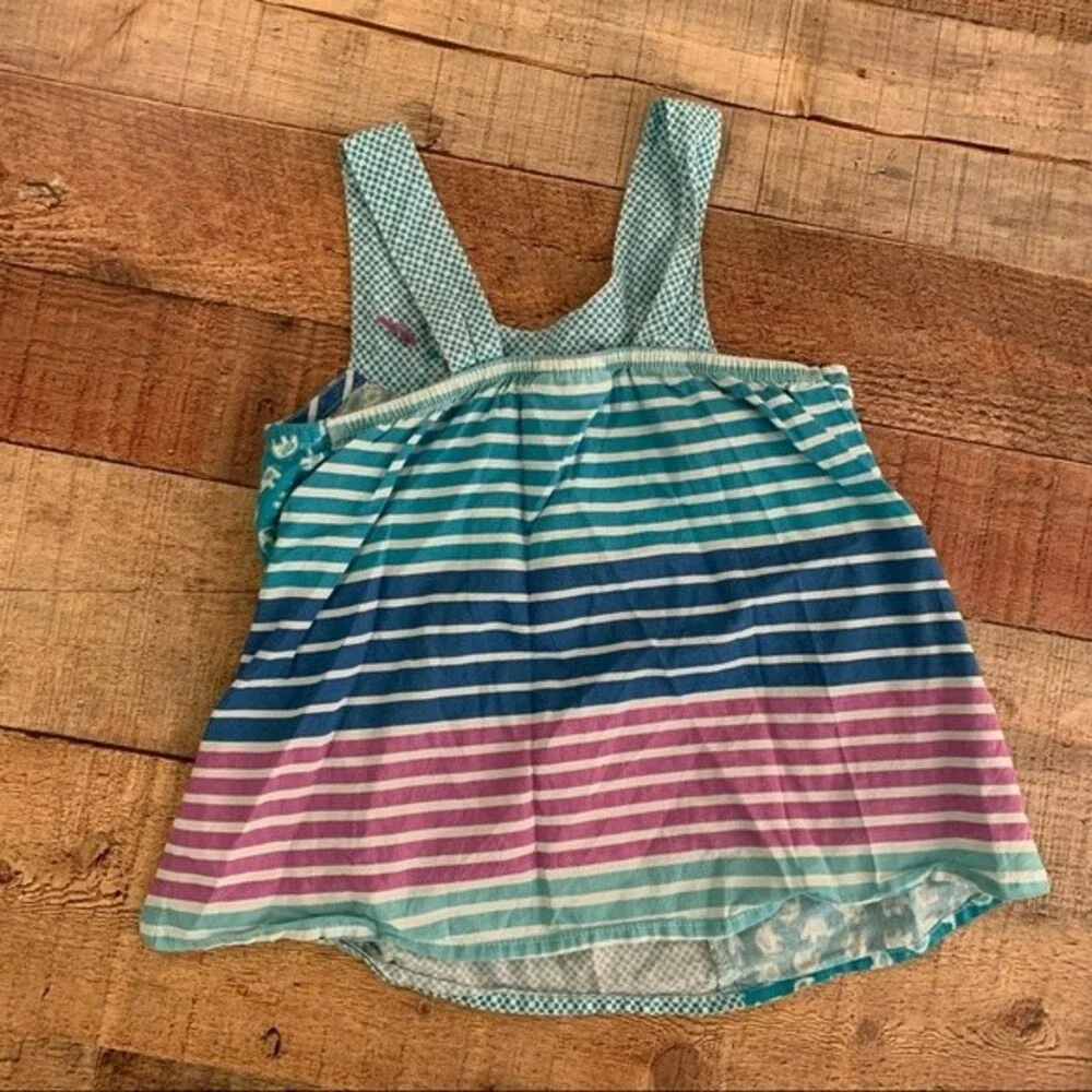 Naartjie girls blue tank top and skirt set - 3YRS